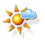 Mostly clear