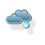 Overcast and light rain